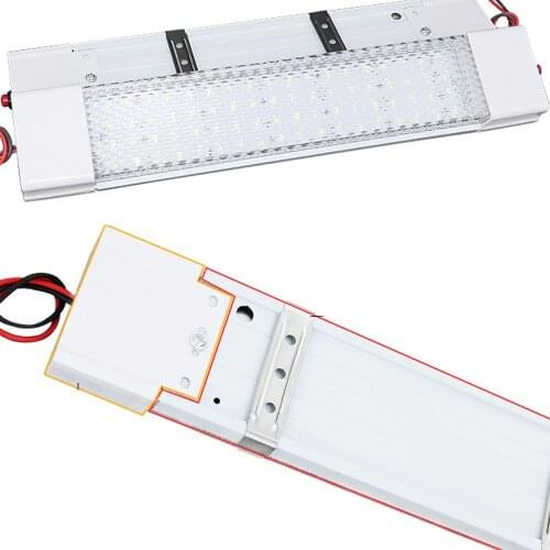 LED Interior Light Bar Lamp Universal Strip Lighting 12V 12W for Car Camper Van Bus with ON/Off Switch