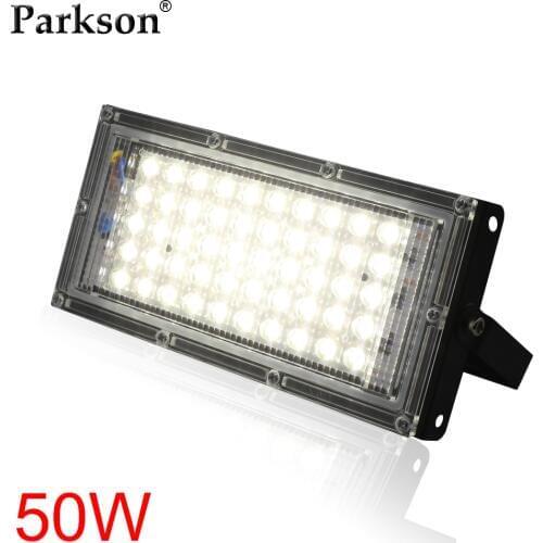 LED Floodlight 50W AC 220V Waterproof IP65 Reflector Led Flood light Spotlight Outdoor Lighting Landscap Projector Streetlight