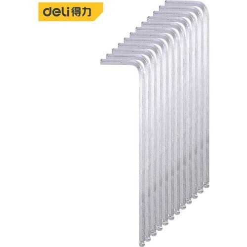 Deli Inner Hexagon Of Long Spherical Head With Fog Surface Snap Ring Hand Wire stripper Nippers Multipurpose kits multi-function