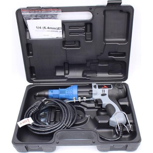 Top Quality 220V 3.2-4.0-4.8-6.4mm Riveter Gun Electrical Riveting Tool Made In Taiwan