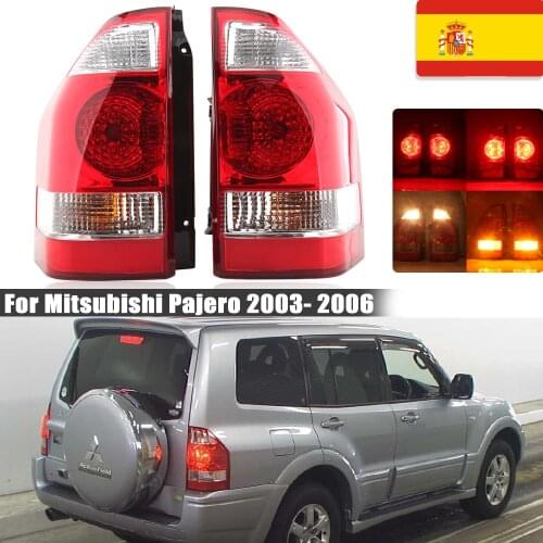 MZORANGE LED Tail Light Tail Lamp For Mitsubishi Pajero 2003 2004 2005 2006 Tail Light Rear Lamp SET LEFT + RIGHT PAIR Montero