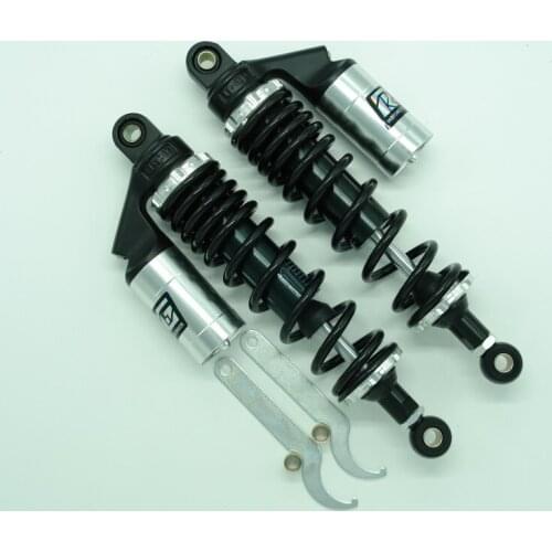 2 pieces 340mm 8mm motorcycle shock absorber for HONDA YAMAHA CB400 LC400 SRX400 XJR400 XJR400R XJR400R2 KAWASAKI ZR400C