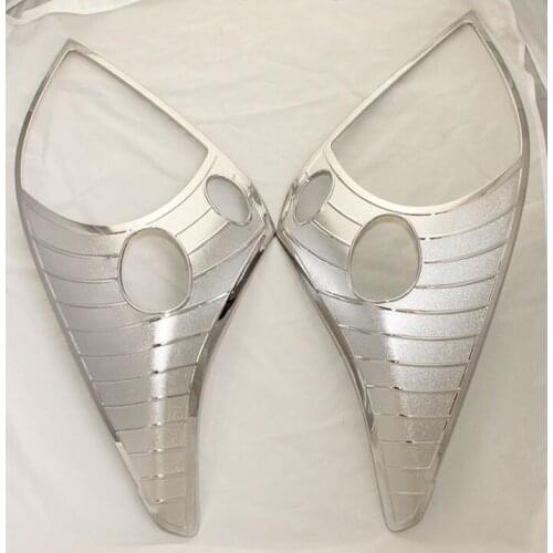 2003-2008 ABS Chrome For Toyota Land Cruiser Prado 120 Front Lamp Headlight Cover For Toyota Land Cruiser Prado Fj120 2700