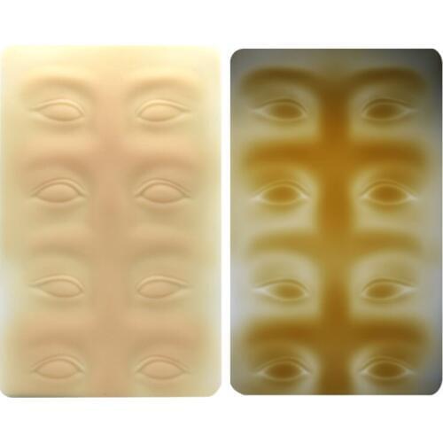3D Pre-Shaped Practice Skin Tattooing Microblading Practice Skin for Beginners or Experienced Tattoo Artist