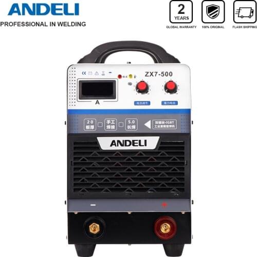 ANDELI Portable single-phase MMA arc welder Spot Booglazing welding equipment Reverse Heavy Industrial Type Lassen Machine