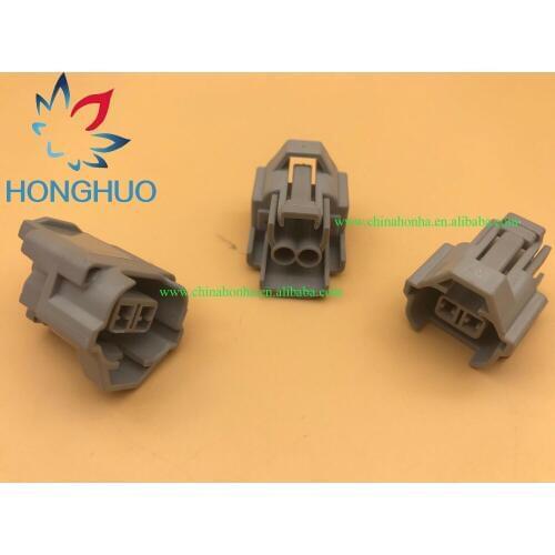 Freeshipping 10kit 2Pin Fuel Injector Parts Bottom Slot Female automotive wire Connector KIT NEW EFI case for Subaru Mazda WRX