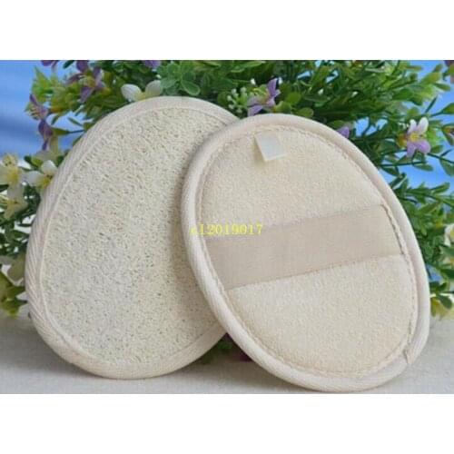 Free shipping Natural Exfoliating Loofah Loofa Environmental Bath Brush Bath Skin Shower Massage Spa Scrubber Shower Brush