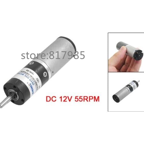 Free shipping DC 12V Output Speed 2 Pin Terminals Electric Geared Motor