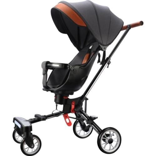 Baby Portable Travel Trolley Walker Light Folding Childs Basket Car Seat Two-Way Pushchair Outdoor High View stroller