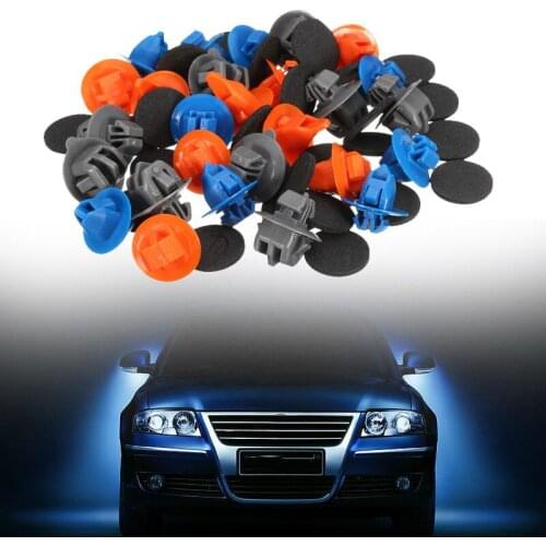 30Pcs Vehicle Car Front Door Trim Body Moulding Repair Kit Flare Panel Clip For Toyota Prado 120 4Runner /FJ Cruiser Highlander