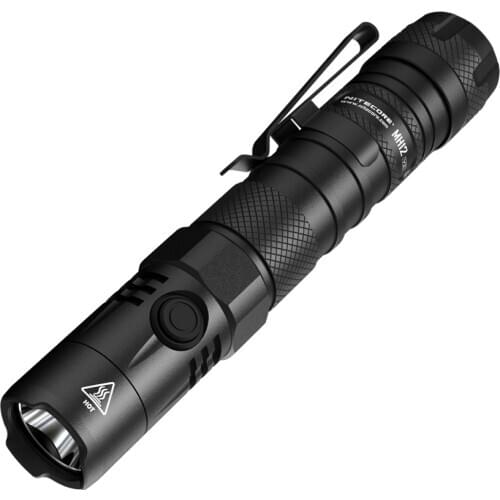 NITECORE MH12 V2 USB-C Rechargeable Torches 1200 Lm Tactical Flashlight Waterproof with Battery for Military Camping Searching