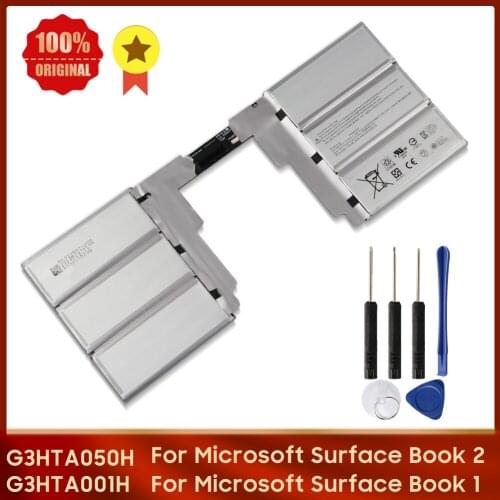 Original Replacement Battery G3HTA049H 93HTA001H for Microsoft Surface Book2nd 1835 Book1st 1785 1703 Keyboard Battery