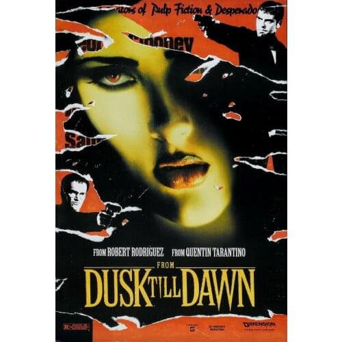 FROM DUSK TILL DAWN MOVIE Art Silk Poster Print 24x36inch