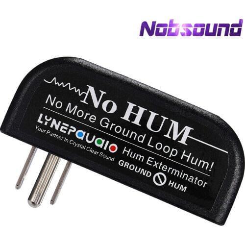 Nobsound AC Ground Circuit Buzz Eliminator Noise Canceller No-Hum Loop Hum Exterminator For Amplifier