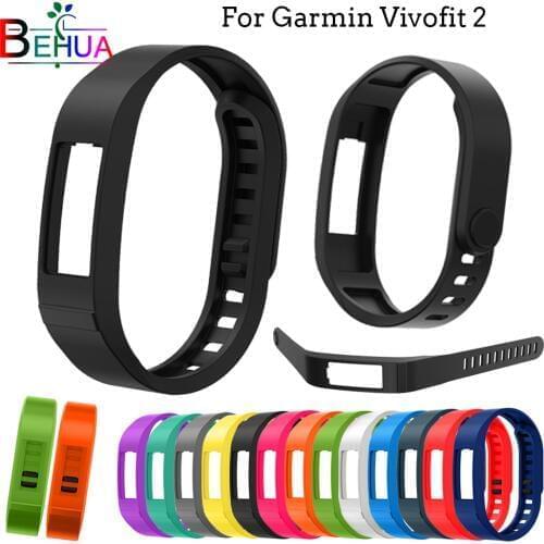 Sport Soft Silicone Strap for Garmin Vivofit 2 Watch band wrist bracelet straps for Garmin Vivofit2 Replacement band accessories
