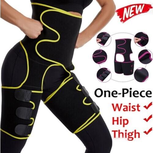 Thigh Trimmer High Waist Waist Hip Thigh Trimmer Butt Lifter Training Leg Shaper Muscles Belt Shapewear Waist Trainer for Women