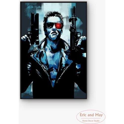 I'll Be Back-Arnold Schwarzenegger Motivational Quotes Art canvas Poster Bodybuilding Fitness Inspirational Wall Decor