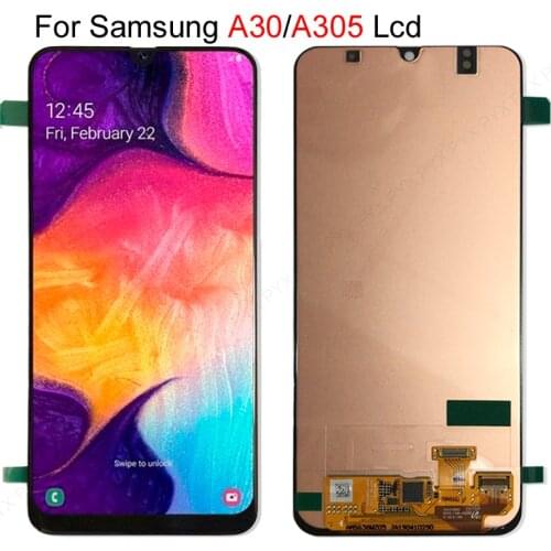 Amoled lcd For Samsung Galaxy A30 SM-A305F Display lcd Screen replacement for Samsung A30 A305 A305F display lcd with frame TFT