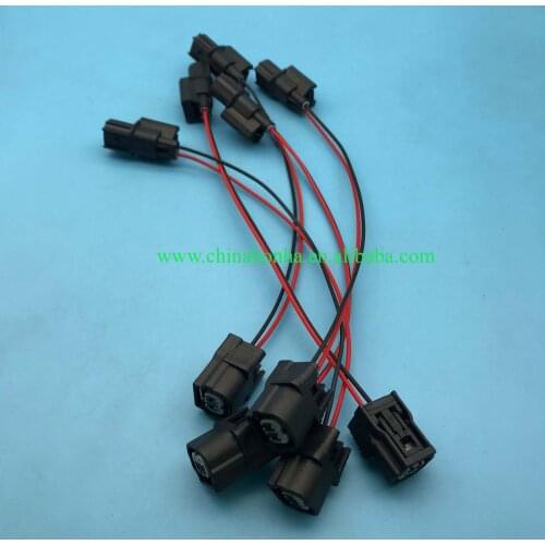 10/20/50 pcs/lots 2 pin/way Female/Male with 18AWG 20cm wire 6189-7036