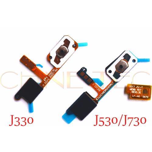 10pcs Home Button Key Return Light Sensor Menu Keyborad Flex For Samsung Galaxy J3 J5 J7 pro 2017/ J7 MAX /J330 J530 J730 G615