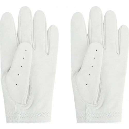 2Pcs/Set Golf Gloves Breathable Comfortable Left Right Hand Elastic Soft Touch Screen Anti-Skid Sports Glove for Men Comfortable