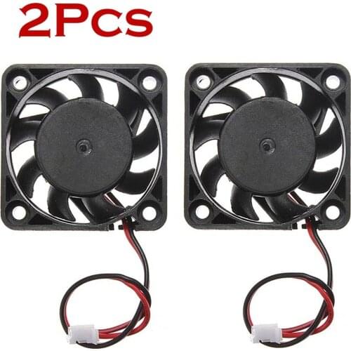 2pc Cooling Fans 5V Mini 40MM x 40MM x 10MM Computer Fans Brushless 2-pin Case Fan Drop shipping 17