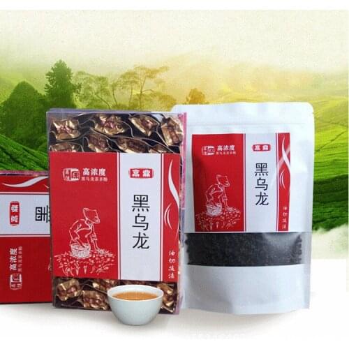 5A New Tea Fujian High Mountain Tea Oil Cut Black Oolong Tea Loose Black Tea Carbon Roasted Tea With Strong Fragrance