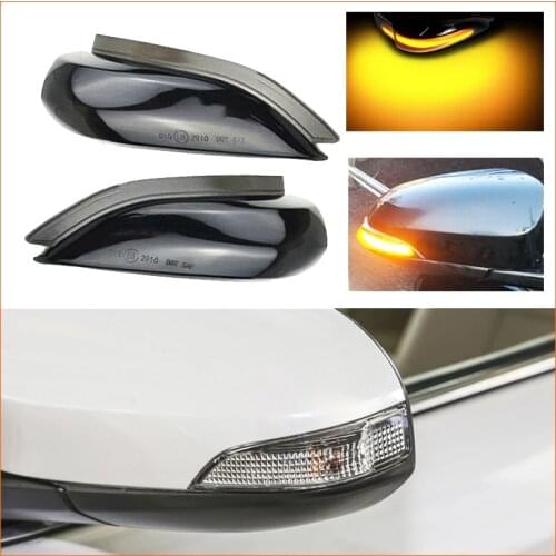 Car LED Dynamic Rearview Mirror Light Turn Signal Indicator for Toyota Corolla Yaris XP130 Auris E180 Camry Prius