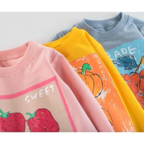 Kids Sweatshirts Boys Girls Hoodies Cartoon Baby Children Outwear Clothes Tops Toddler Spring Autumn Clothes Sweaters