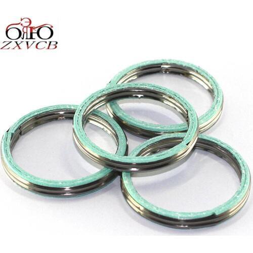FOR HONDA CBR400R CBR400RA CM400A/C/E/T FJS400/A/D CB450SC CB450T CM450A/C/E cylindre exhaust pipe header gasket ring parts