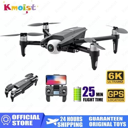 2020 New S137 Drone 6K GPS HD Dual Camera 1500M Two Axis Gimbal Brushless TF Card 5G WiFi FPV Flight 25 Min Professional RC Dron