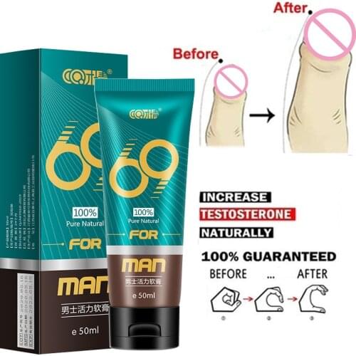 50ml Man Penis Enlargement Gel Increase Size Erection Sex Products Long-last Aphrodisiac paste Men Private parts Care cream