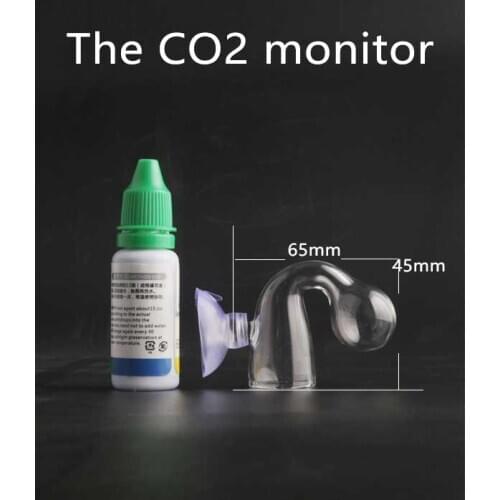 30sets CO2 indicator + monitor Plant Aquarium Glass CO2 Drop Checker Carbon Dioxide PH Ball Long Term Indicator Monitor Tester