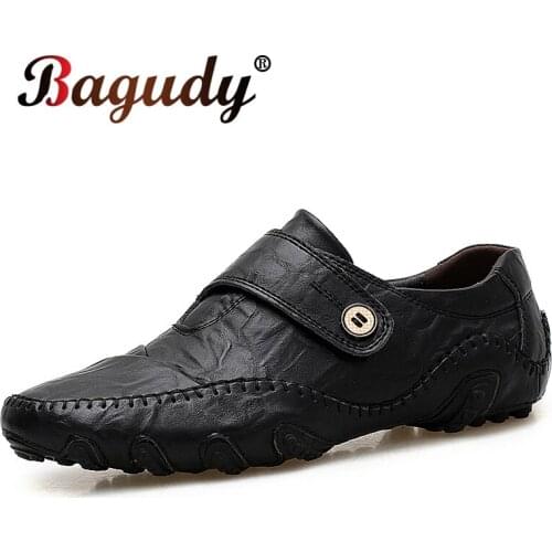Classic Leather Mens Loafers Breathable Mens Casual Shoes High Quality Mens Flat Shoes Moccasin Designer Driving Oxford Shoes