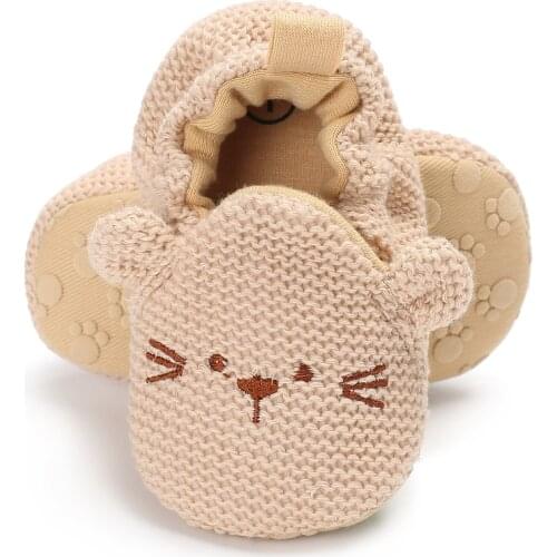 Baby Shoes Infant Hemp Soft Slip-on Easy Wear Light Weight Animal Newborn Baby Boy Girl Crib Moccansins Casual Little Shoes