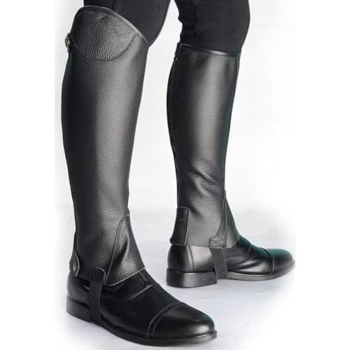 New Cowhide Leather Riding Training Men And Women Children Adult Microfiber Equestrian Supplies Equestrian Protective Gear