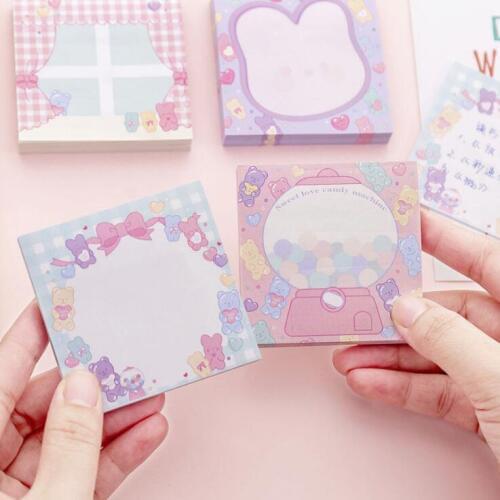 New Arrival 80 Sheets Kawaii Korean Sweet N times Sticky Memo Pads Note Paper Notepad Daily To Do It School Office Stationery