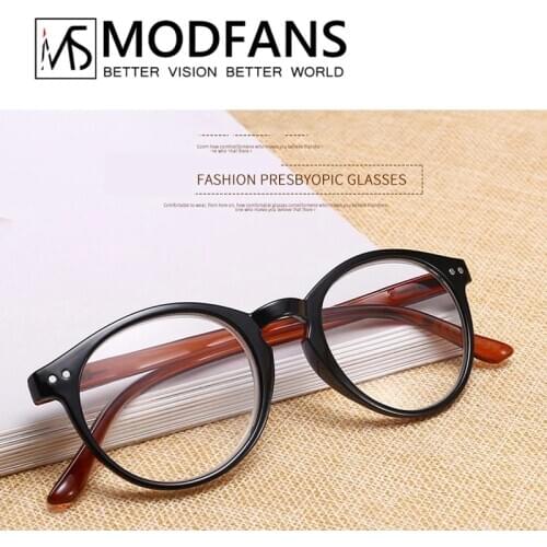 New Stylis Reading Glasses For Women Men Spring Hinge Round Solid Frame Best Gift For Parent With Pouch