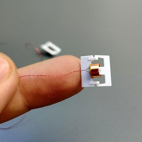 Micro actuator coil actuator mini servo Electromagnetic rudder diy plane model weight 0.3g