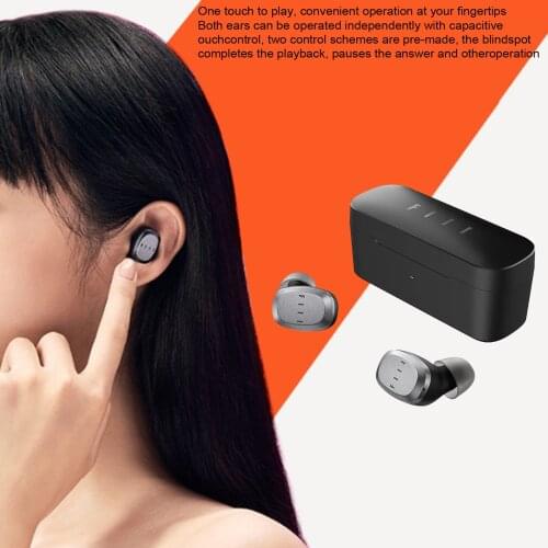 Original FIIL T1 Lite TWS Bluetooth 5.2 Earbuds True Wireless Earphones Long Battery Life ENC HiFi IPX7 Waterproof with Mic
