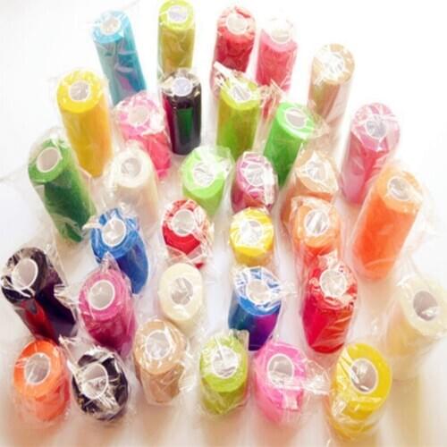 1pc 10cm*4.5m Self Adhesive Elastic Bandage Outdoor First Aid Health Care Treatment Gauze Tape Knee Support Tattoo Accesories