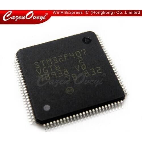 1pcs/lot STM32F407VGT6 32F407VGT6 STM32F407 TQFP-100 In Stock