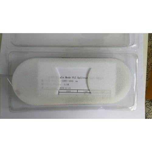 2pcs/lot1x4 fiber optic PLC splitter 4 Ports PLC Splitter without connector cable1x4 0.9mmMini Blockless