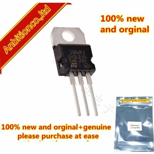 5pcs 100% new and orginal STP11N52K3 11N52K3 TO220 N-channel 525 V, 0.41 ohm, 10 A SuperMESH3 Power MOSFET in stock
