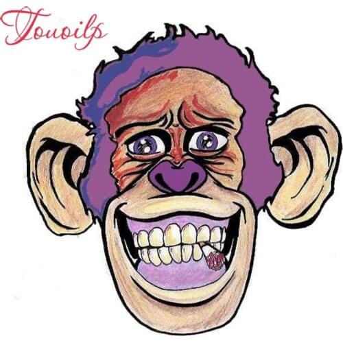 TOUOILP 5D DIY Diamond embroidery cartoon Grappig Aap diamond painting Cross Stitch full drill Rhinestone mosaic decoration