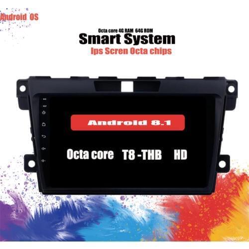 Android 10.0 Car DVD GPS Navigation For Mazda CX7 CX 7 CX-7 2008-2015 Car Multimedia Player Radio 6G WiFi OBD2 SWC Tape Recorder