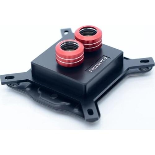 FREEZEMOD Intel 115X 2011 1151 Black CPU Water Cooler Block Sprayable Lquid Watercooling CPU Block for Modding 50mm * 50mm