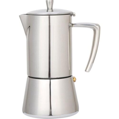 Stainless steel household coffee set extraction concentrated explosive mocha coffee pot