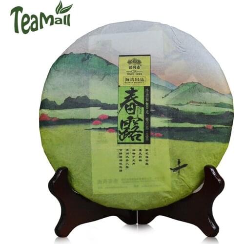 2016 Haiwan Raw Puer Chinese Tea "Spring" Four Seasons Tea Series Lao Tong Zhi "Chun Lu" Sheng Puer Chinese Tea 400g