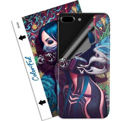 Colourful SUNSHINE Back Cover Protector Sticker S300 Embossed Series for SS-890c Cutting Machine